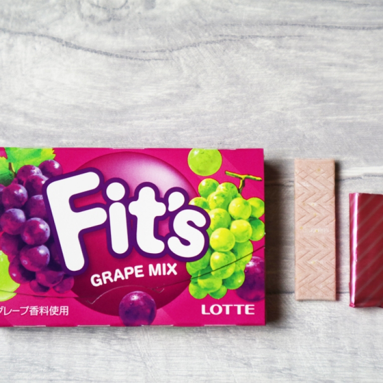 Lotte Fit’s Mixed Grape Chewing Gum